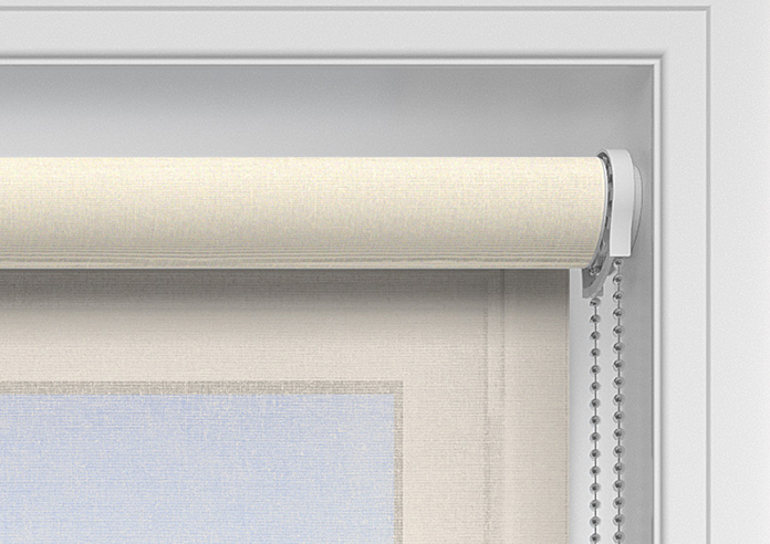 Pompeii Voile, Parchment - Twist&Fit Roller Blind - Image 11